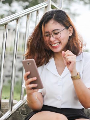 phone-lady